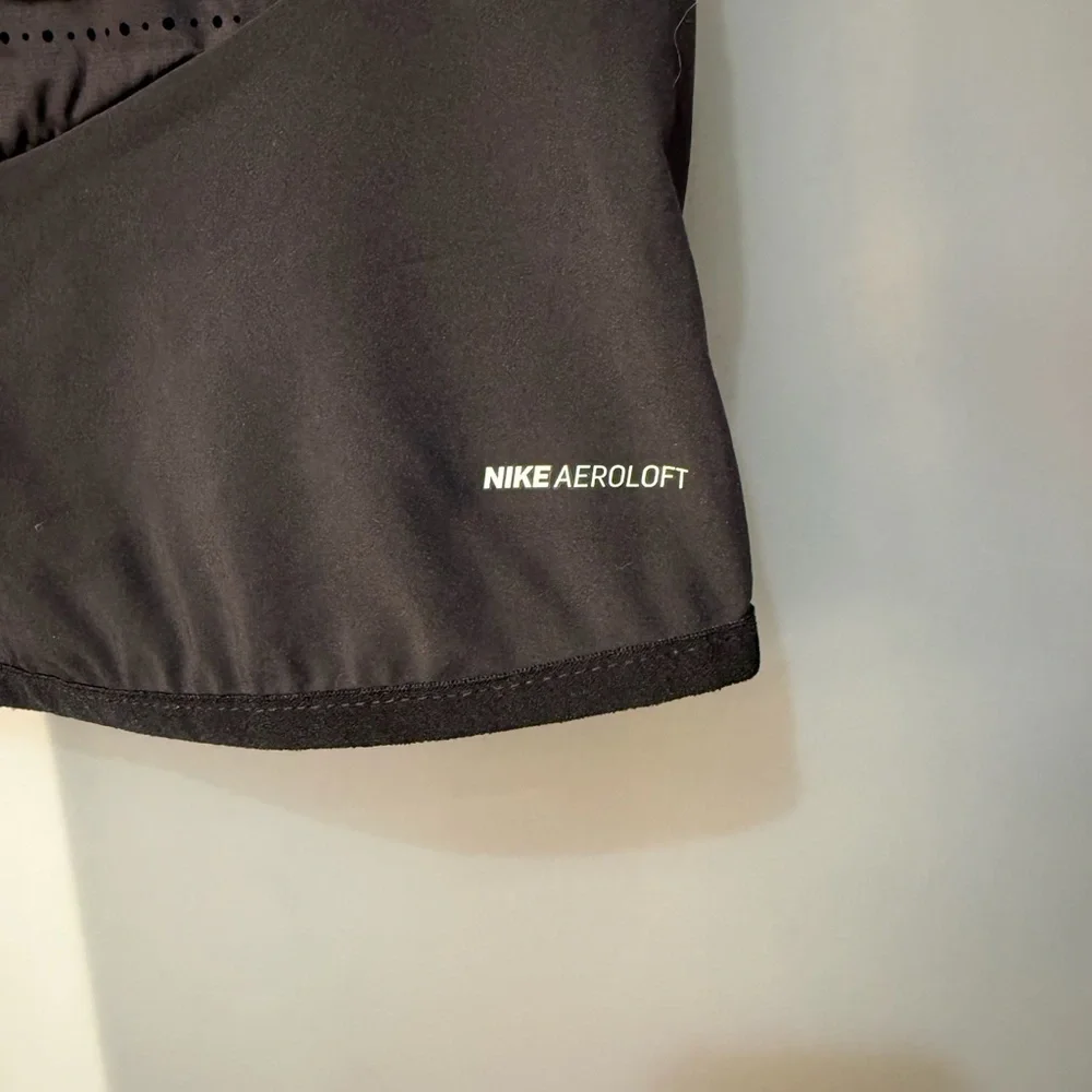Nike Aeroloft Womens Small Down Packable Running Vest Black - Picture 5 of 7